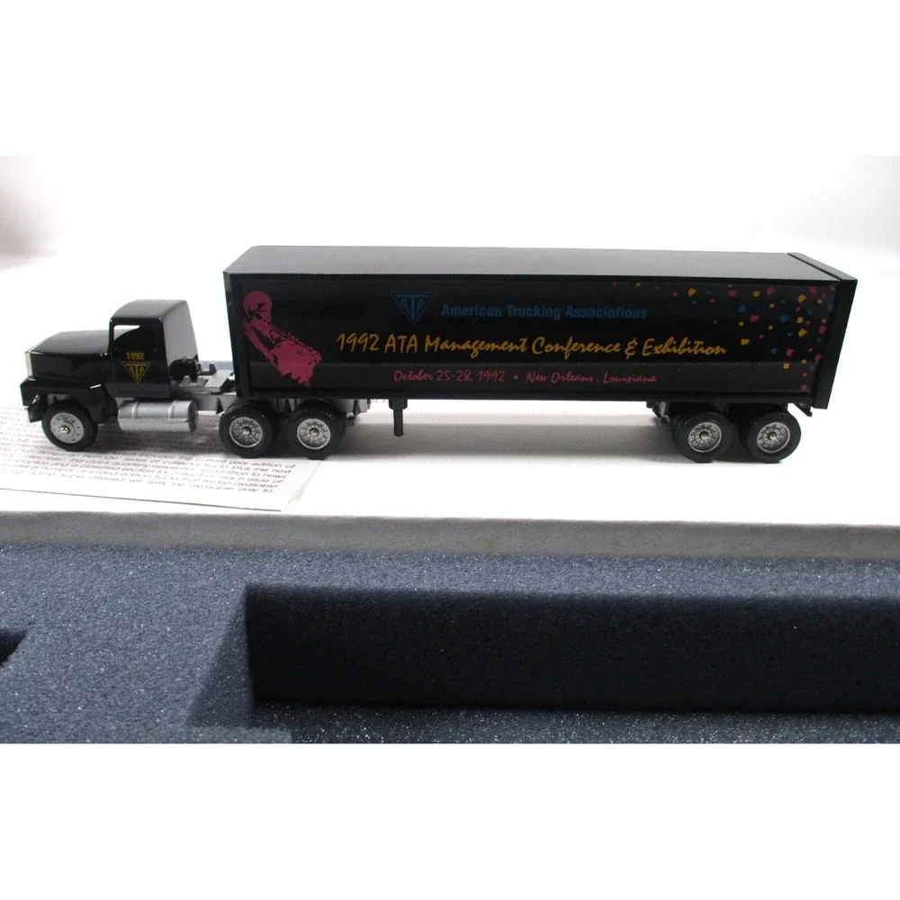 Penjoy Vintage Die Cast Semi Truck / Trailer 1992 ATA Management‎ Conference